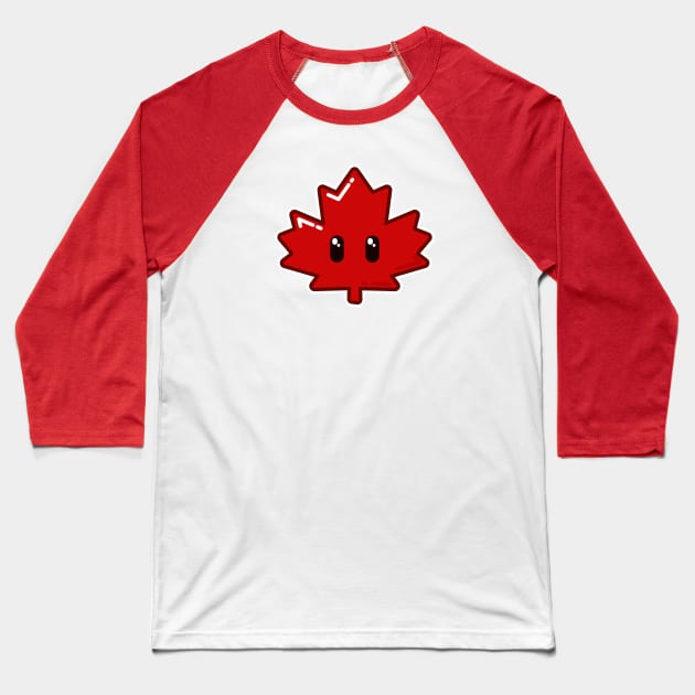 Canadian Power Up Baseball T-Shirt by BuffaloPanic!